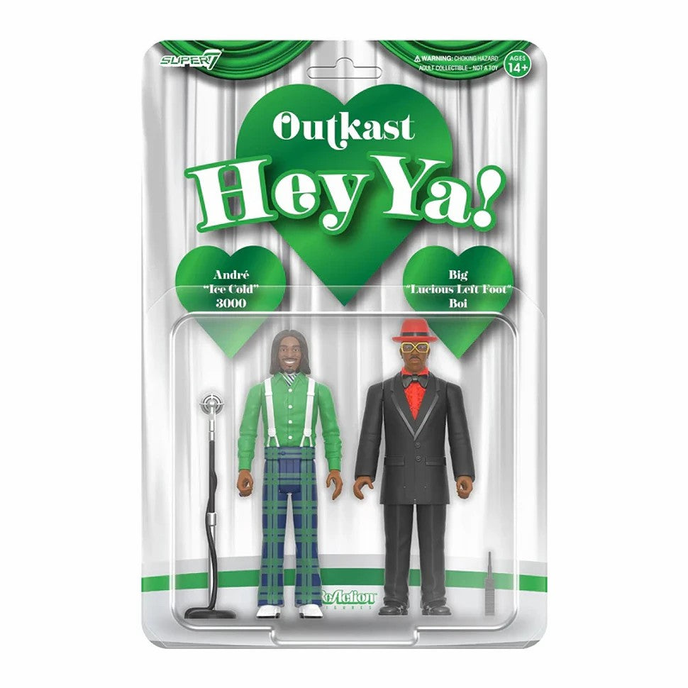 OutKast (Hey Ya!) 2-Pack - ReAction Figures