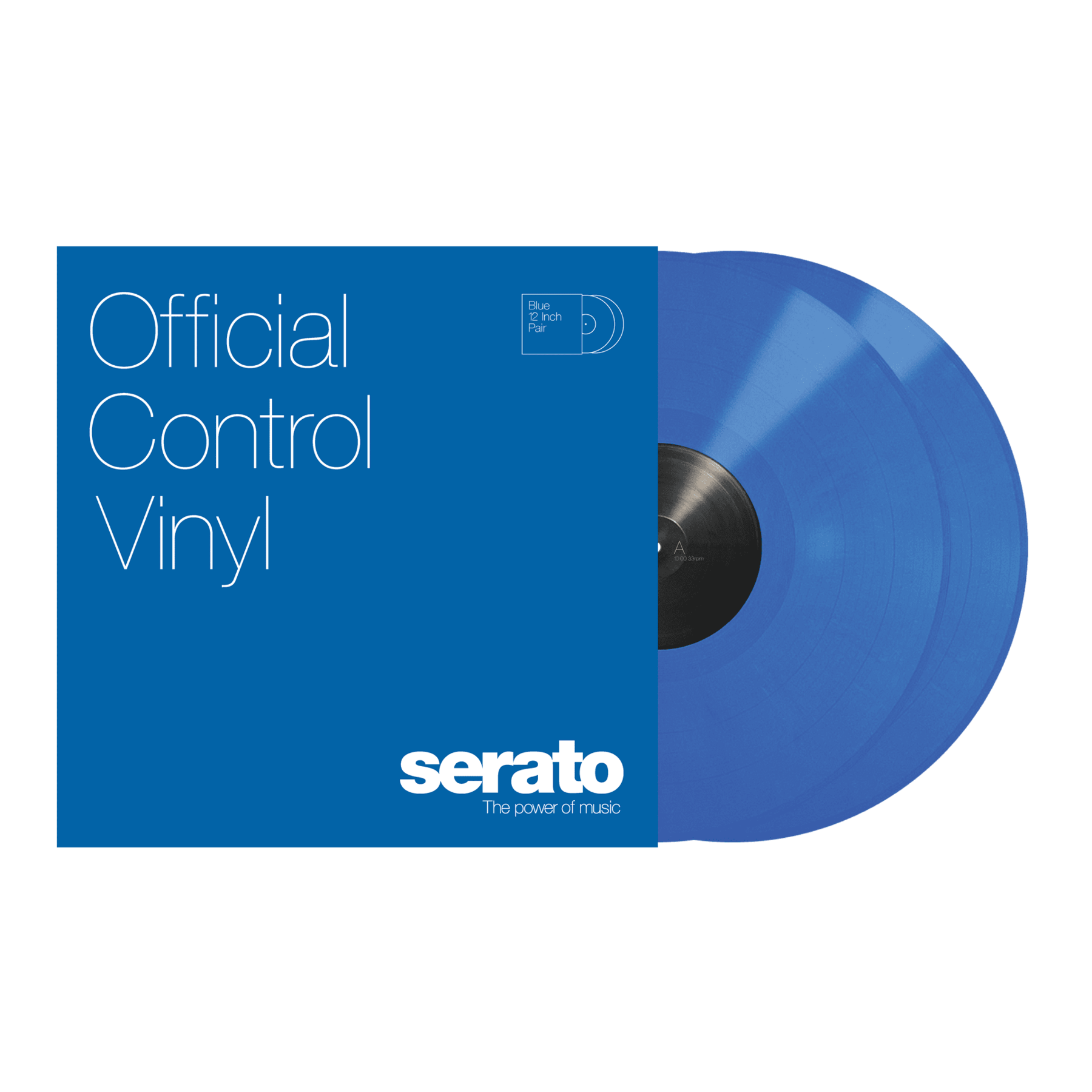 Serato Standard Colours 12" Control Vinyl Records (pair)
