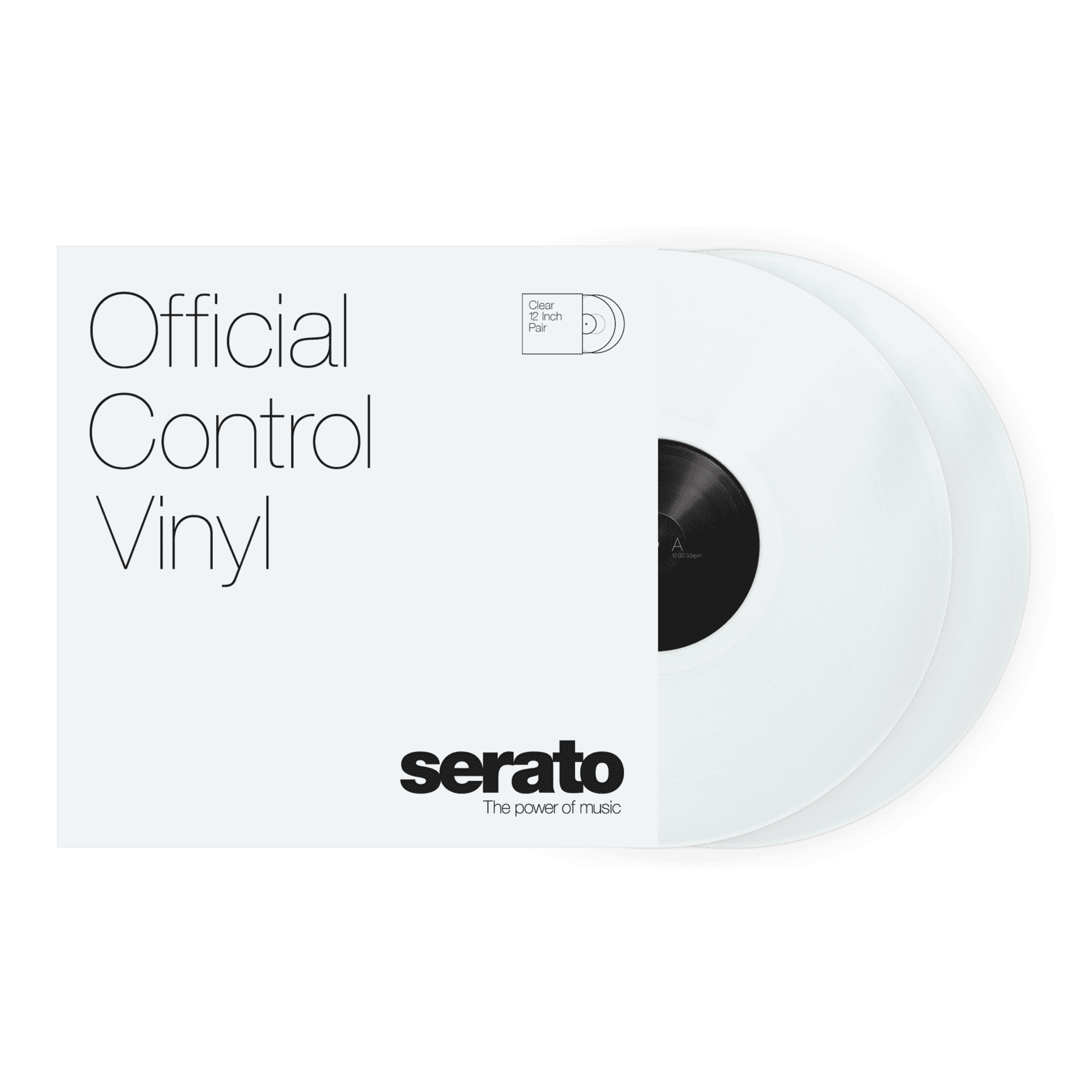 Serato Standard Colours 12" Control Vinyl Records (pair)