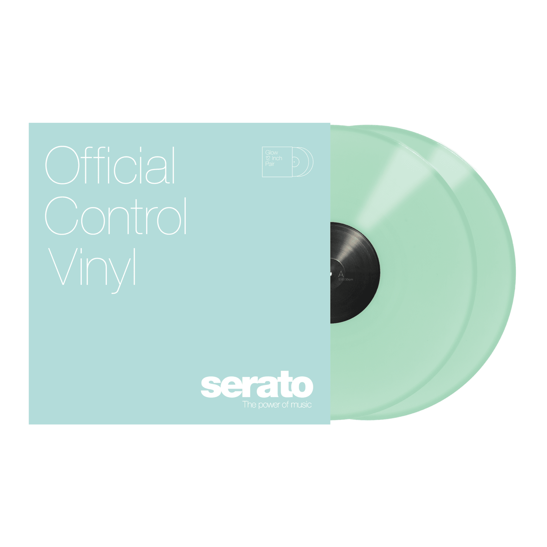 Serato Standard Colours 12" Control Vinyl Records (pair)