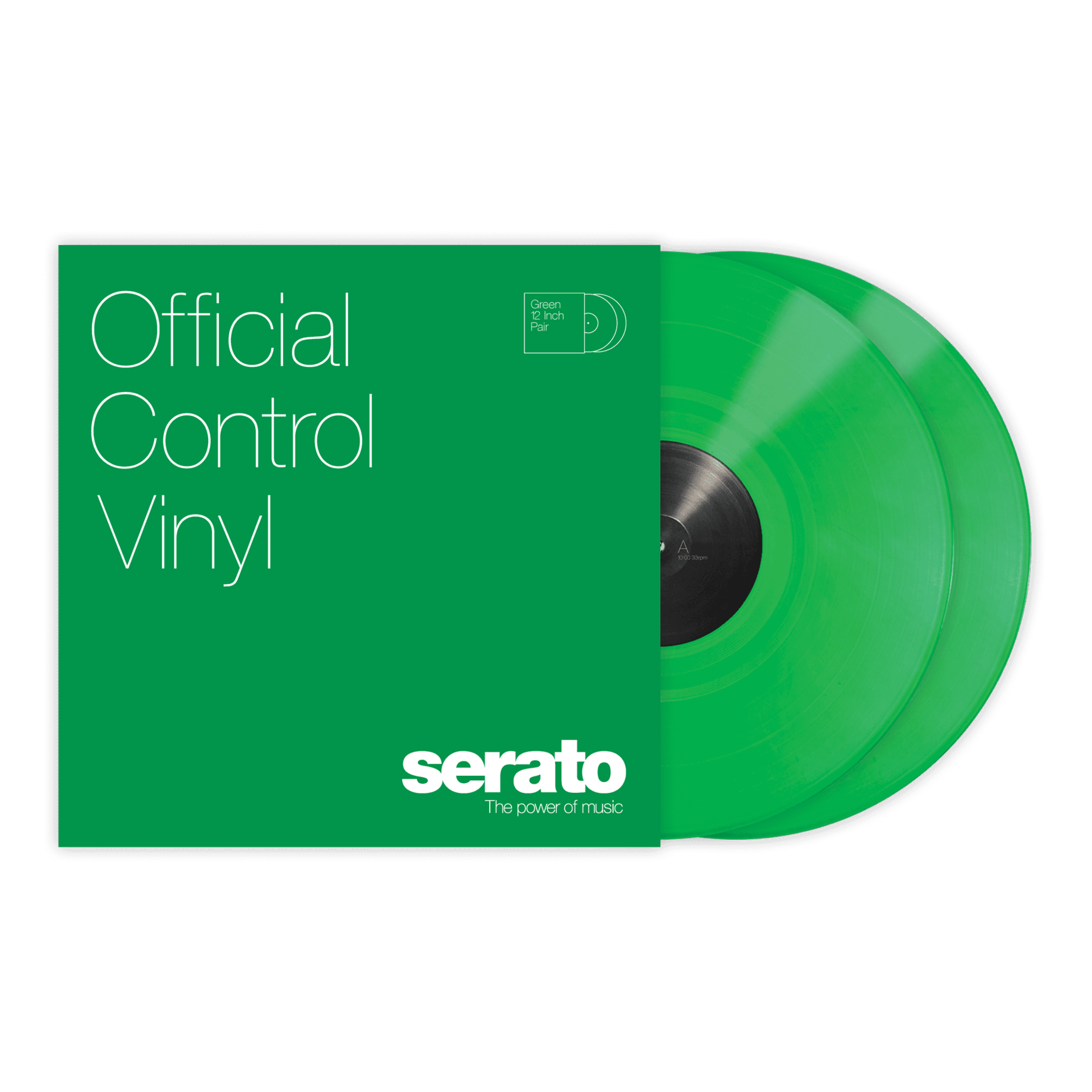 Serato Standard Colours 12" Control Vinyl Records (pair)
