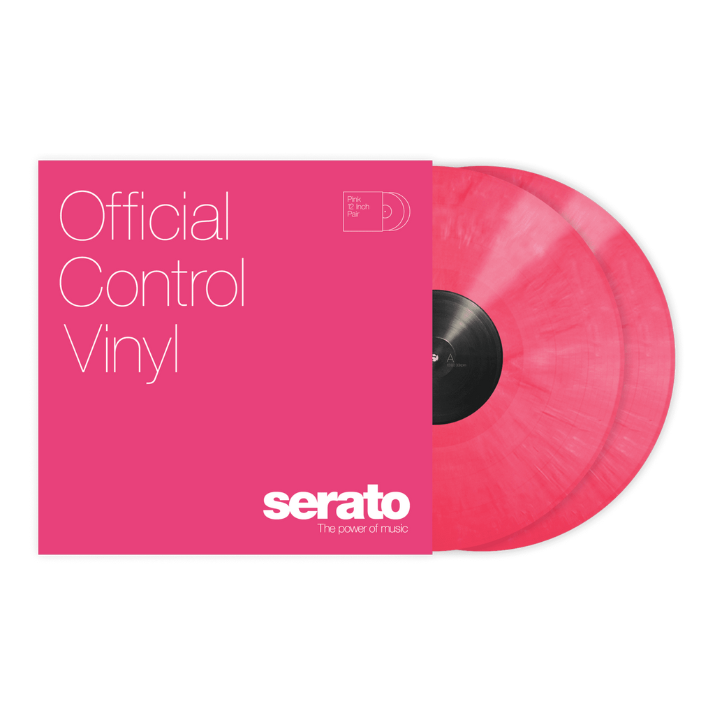 Serato Standard Colours 12" Control Vinyl Records (pair)