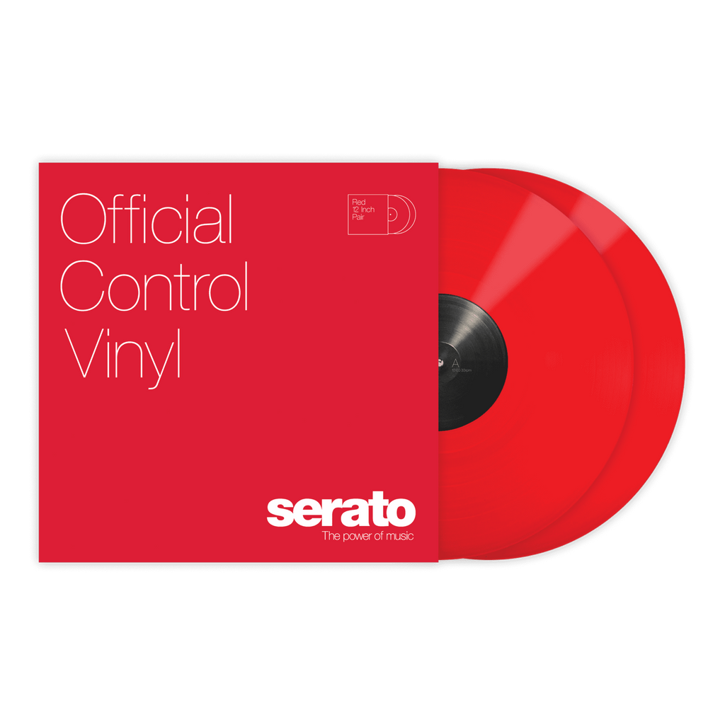 Serato Standard Colours 12" Control Vinyl Records (pair)