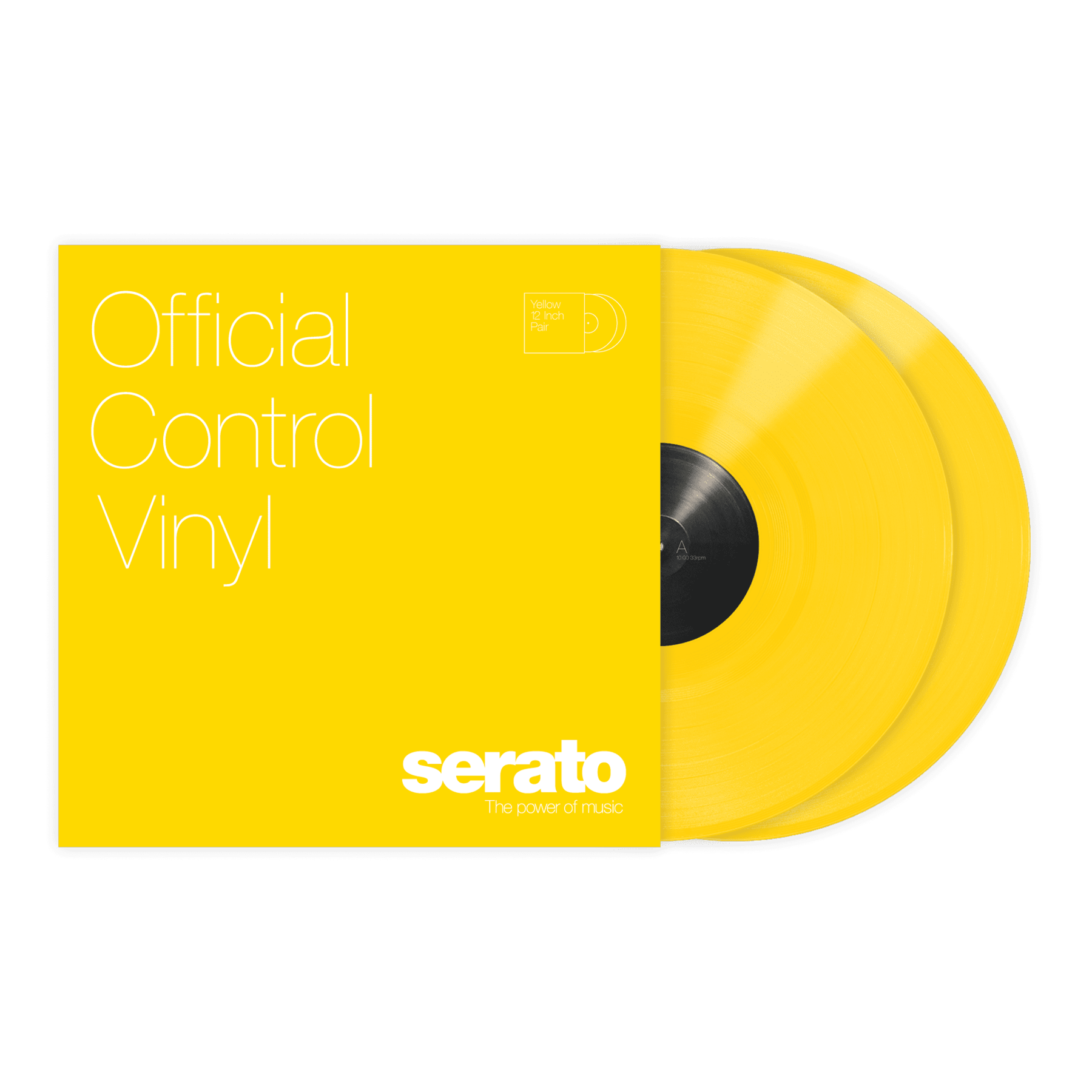 Serato Standard Colours 12" Control Vinyl Records (pair)