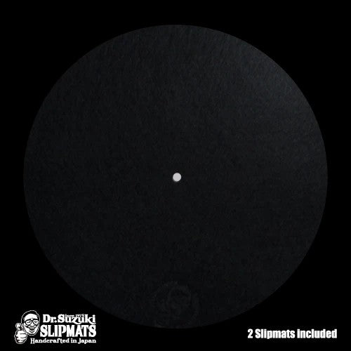 Dr Suzuki Mix Edition 12" Vinyl Record Slipmats (black, pair) (12" vinyl record slipmats)