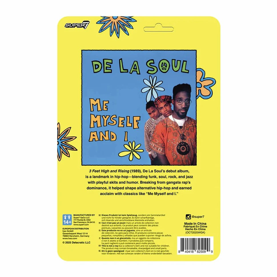 De La Soul David "Trugoy the Dove" Jolicoeur (Me, Myself & I) - ReAction Figure