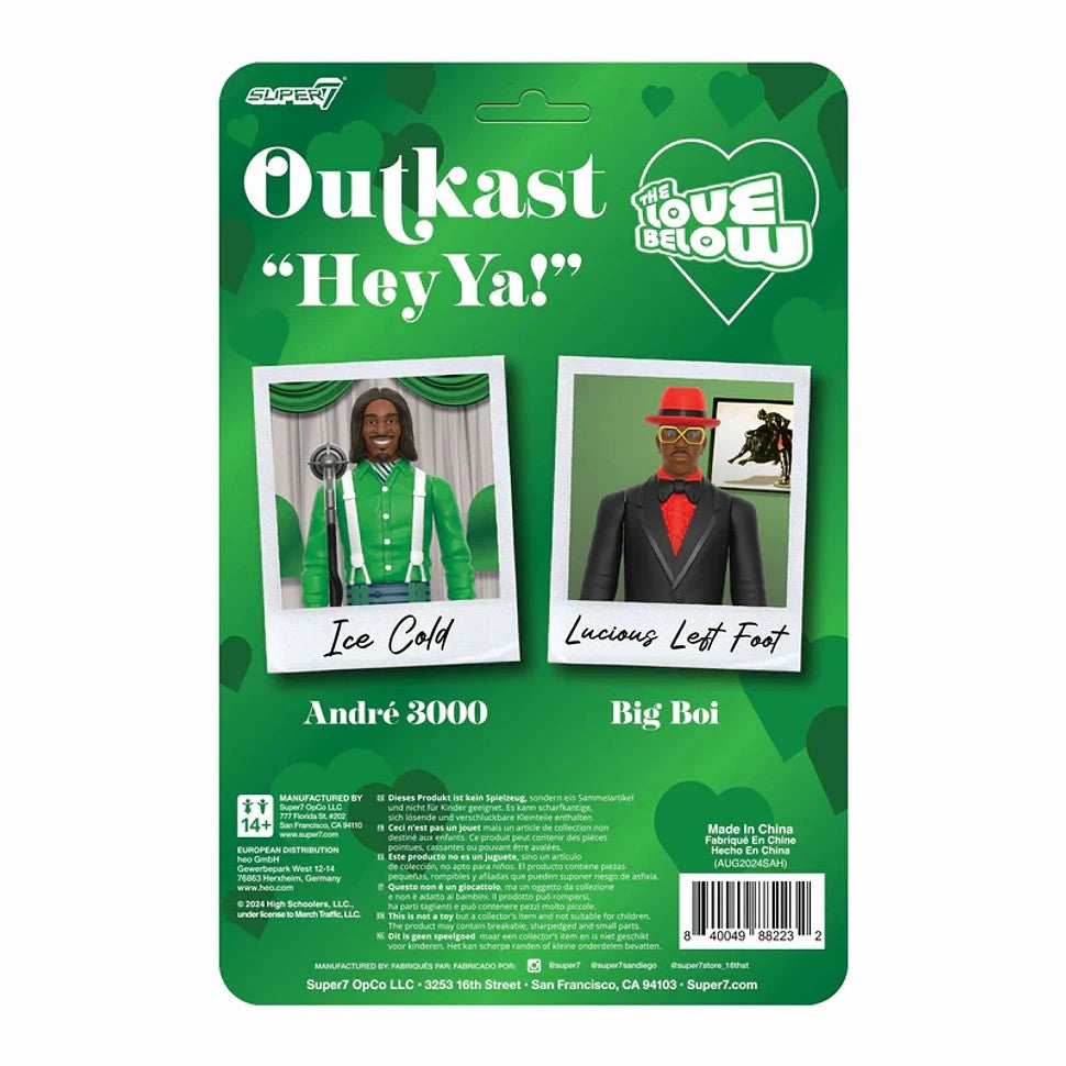 OutKast (Hey Ya!) 2-Pack - ReAction Figures
