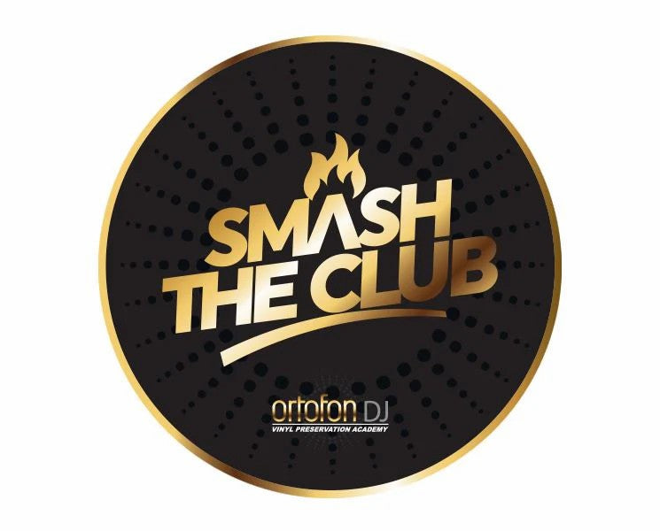 Ortofon Smash The Club 12" Vinyl Record Slipmats (pair) (vinyl record slipmats)