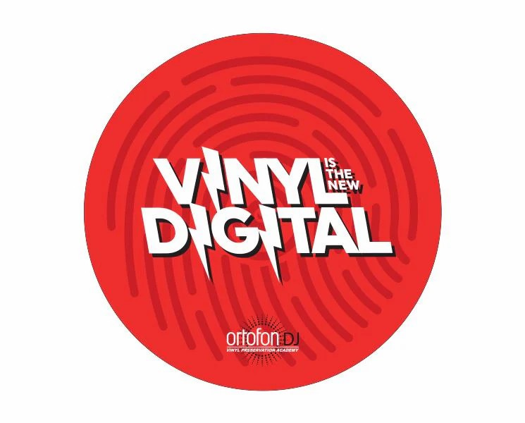Ortofon Vinyl Is The New Digital 12" Vinyl Record Slipmats (pair) (vinyl record slipmats)