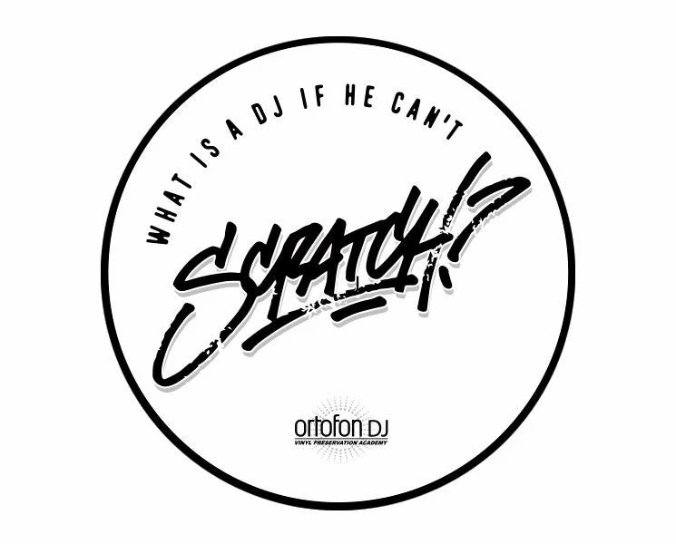 Ortofon What Is A DJ If He Can't Scratch 12" Vinyl Record Slipmats (pair) (vinyl record slipmats)