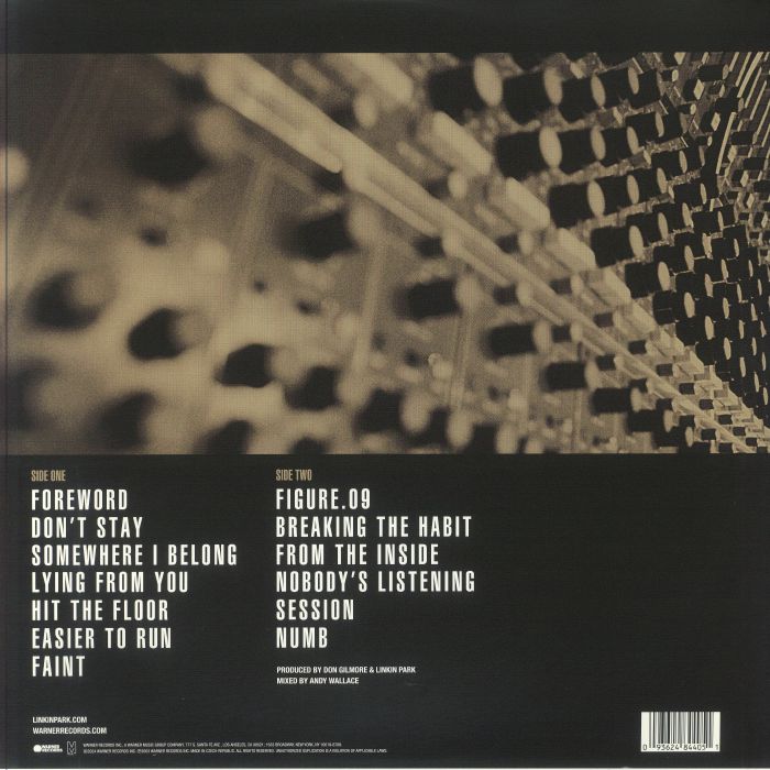 LINKIN PARK - Meteora (reissue) (gatefold clear gold & red splattered vinyl LP + insret)