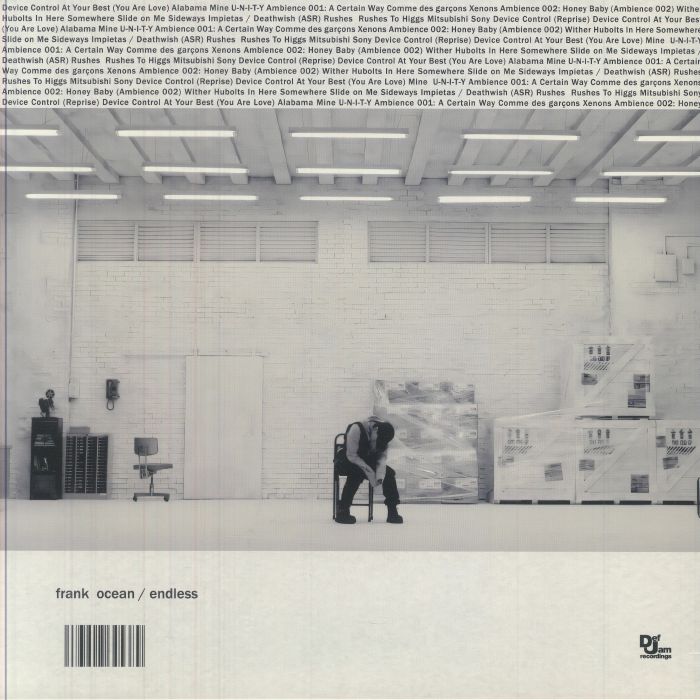 FRANK OCEAN - Endless (cloudy clear vinyl LP)