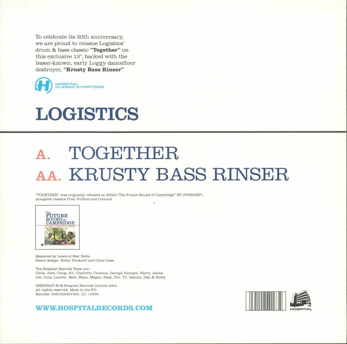 LOGISTICS - Together (20th Anniversary Edition) (12")