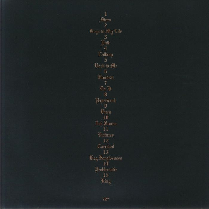 Kanye WEST / TY DOLLA SIGN - Vultures 1 (limited translucent brown marbled vinyl 2xLP)