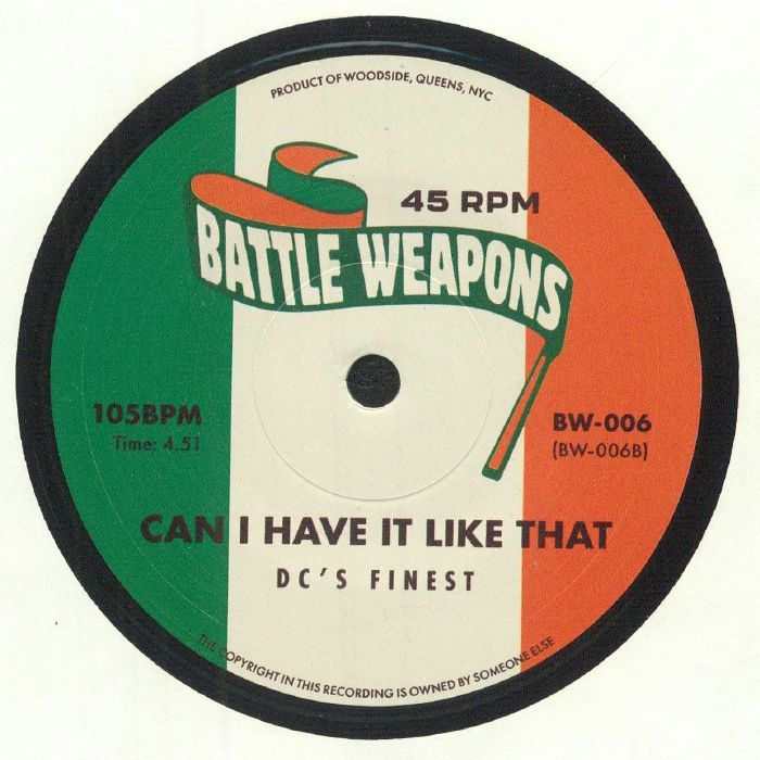 DJ LBR / DC'S FINEST - Battle Weapons Vol 6 (7")