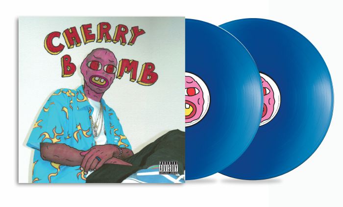 TYLER THE CREATOR - Cherry Bomb (10th Anniversary Mask Cover Edition) (gatefold transparent blue vinyl 2xLP)