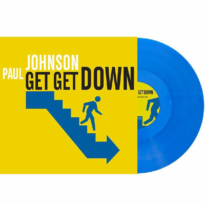 Paul JOHNSON - Get Get Down (blue vinyl 12")