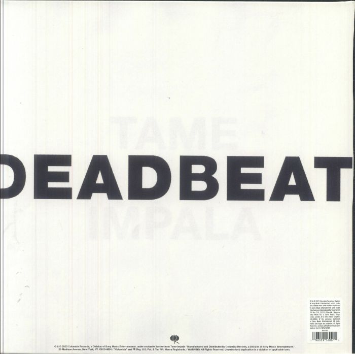 TAME IMPALA - Deadbeat (gatefold 2xLP + booklet)