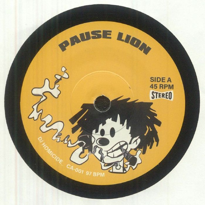 DJ HOMICIDE_ - Pause Lion (7")