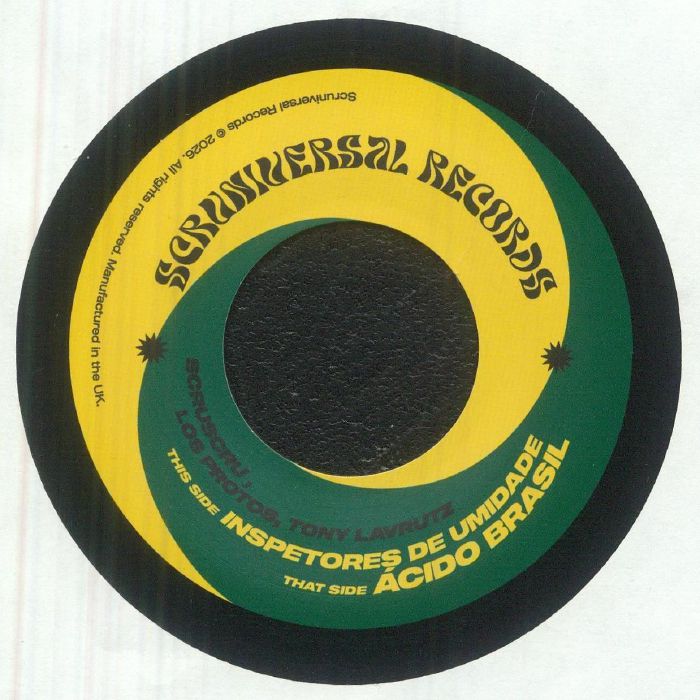 SCRUSCRU / LOS PROTOS / TONY LAVRUTZ - Inspetores De Umidade/Acido Brasil (7")