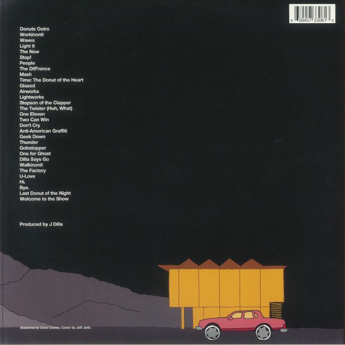 J DILLA - Donuts (20th Anniversary Edition) (gatefold 180 gram audiophile vinyl 2xLP)