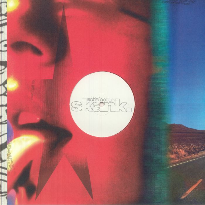 FATBOY SLIM / THE ROLLING STONES - Satisfaction Skank (1-sided etched red vinyl 12" in die-cut sleeve)