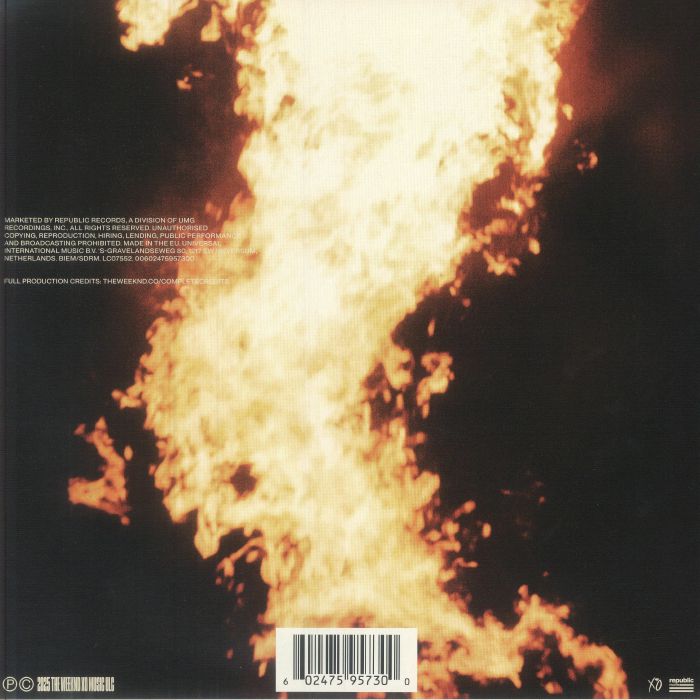 The WEEKND - Hurry Up Tomorrow (The Complete Edition) (gatefold clear vinyl 2xLP (indie exclusive))