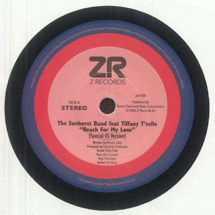The SUNBURST BAND / QUEEN B UNLIMITED - Reach For My Love (7")