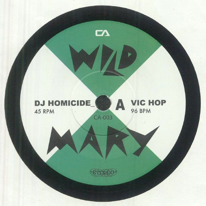 DJ HOMICIDE_ - DJ Homicide Presents Vic Hop (7" repress)