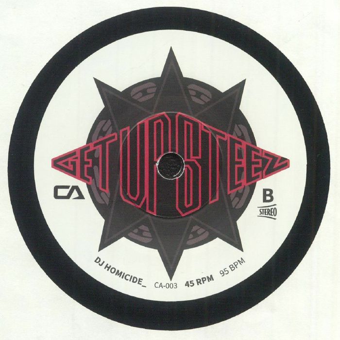 DJ HOMICIDE_ - DJ Homicide Presents Vic Hop (7" repress)