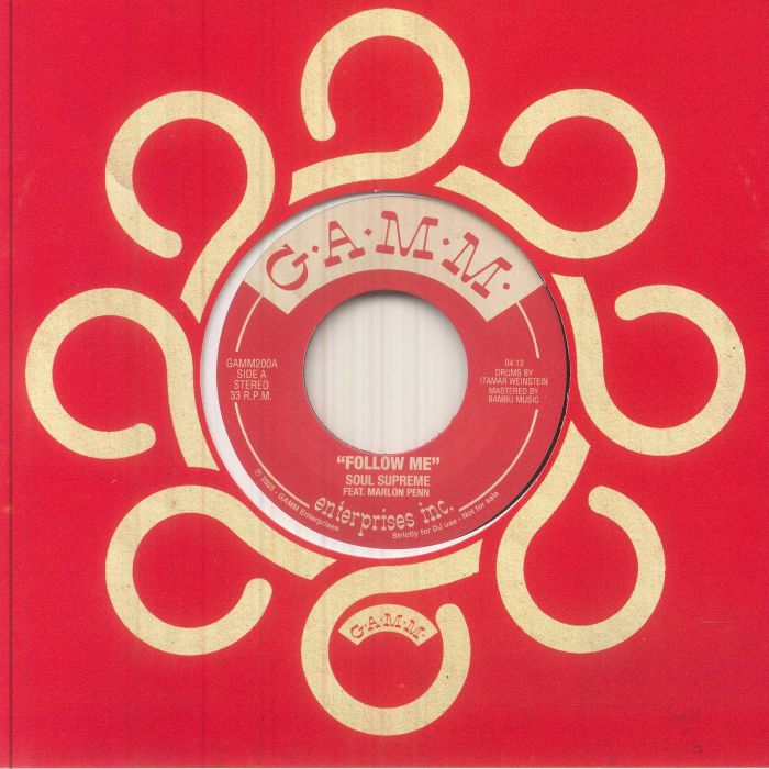 SOUL SUPREME feat MARLON PENN - Follow Me (7" in die-cut sleeve)
