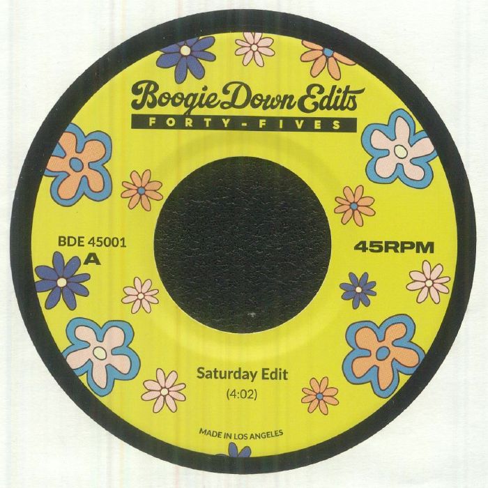 6BLOCC Boogie - Down Edits: Forty Fives (7" limited to 300 copies)