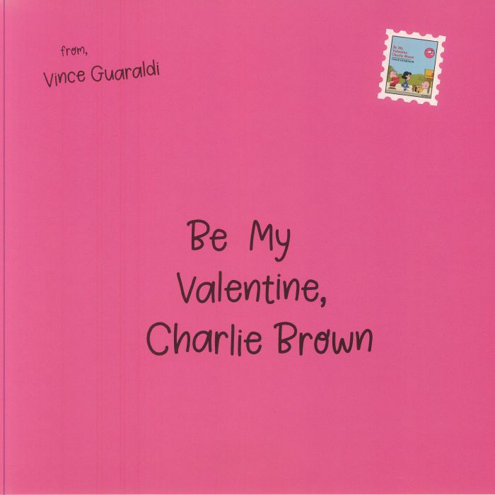 Vince GUARALDI - Be My Valentine Charlie Brown (Soundtrack) (heart-shaped red vinyl 12")