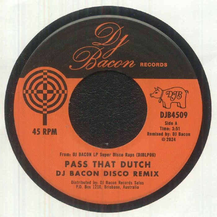 DJ BACON - Super Disco Raps Vol 1 (reissue) (7")