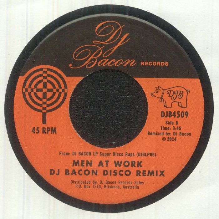 DJ BACON - Super Disco Raps Vol 1 (reissue) (7")