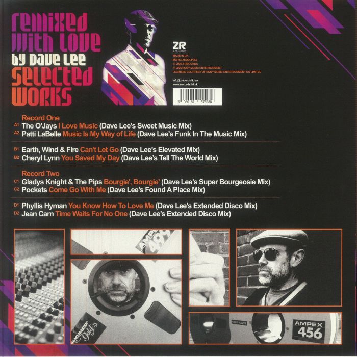 Dave LEE / VARIOUS - Remixed With Love By Dave Lee (gatefold 2xLP repress)