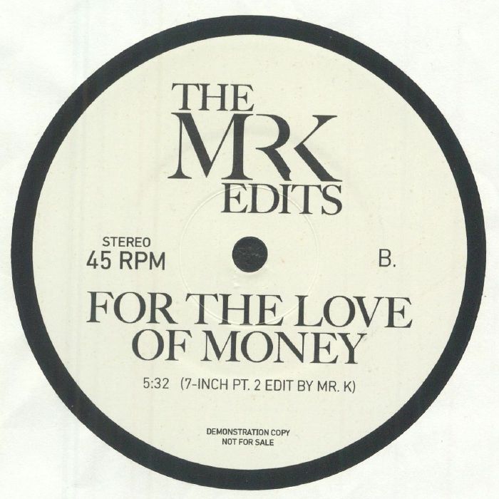The MR K EDITS - Always There (7")