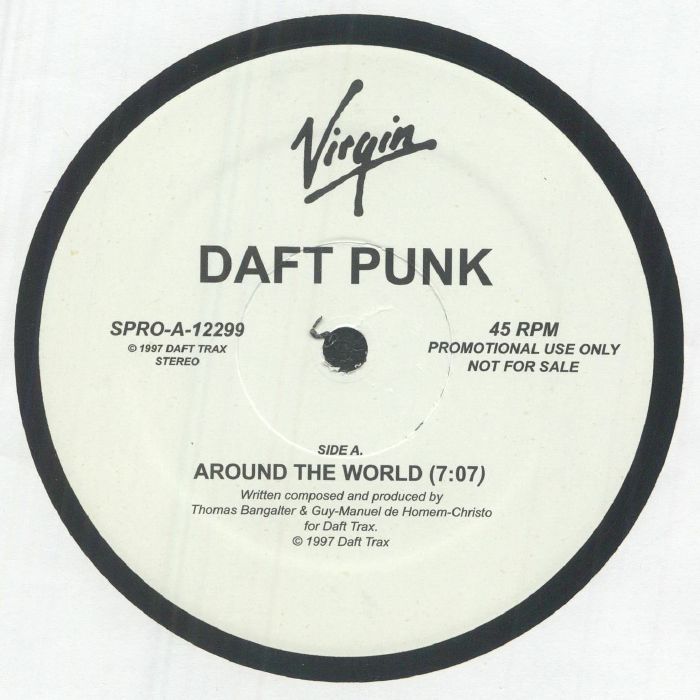 DAFT PUNK - Around The World (heavyweight vinyl 12")
