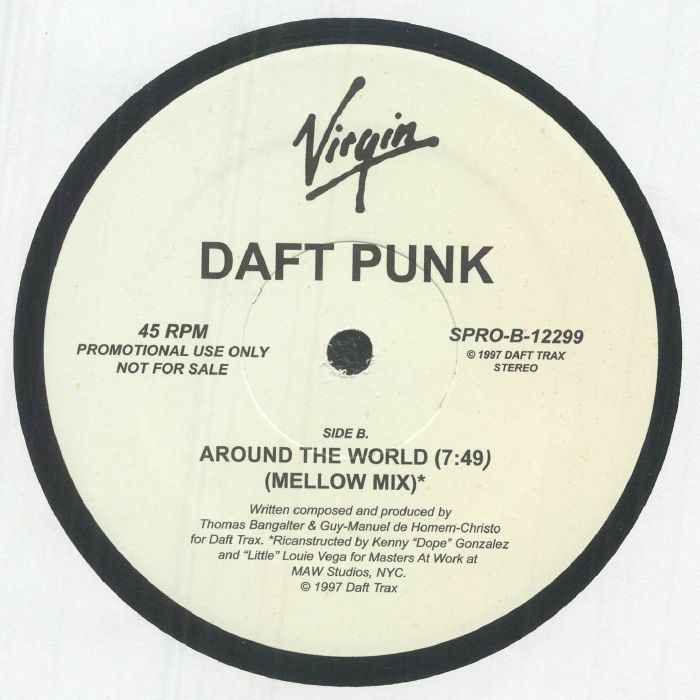 DAFT PUNK - Around The World (heavyweight vinyl 12")