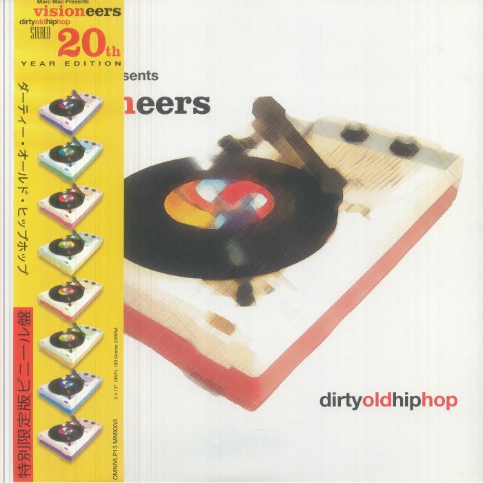 MARC MAC presents VISIONEERS - Dirty Old Hip Hop (20th Anniversary Edition) (180 gram vinyl 2xLP + insert with obi-strip)