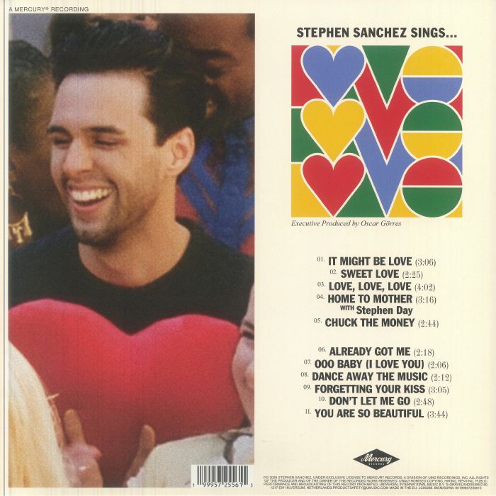 Stephen SANCHEZ - Love Love Love (gatefold 'brick' red vinyl LP)