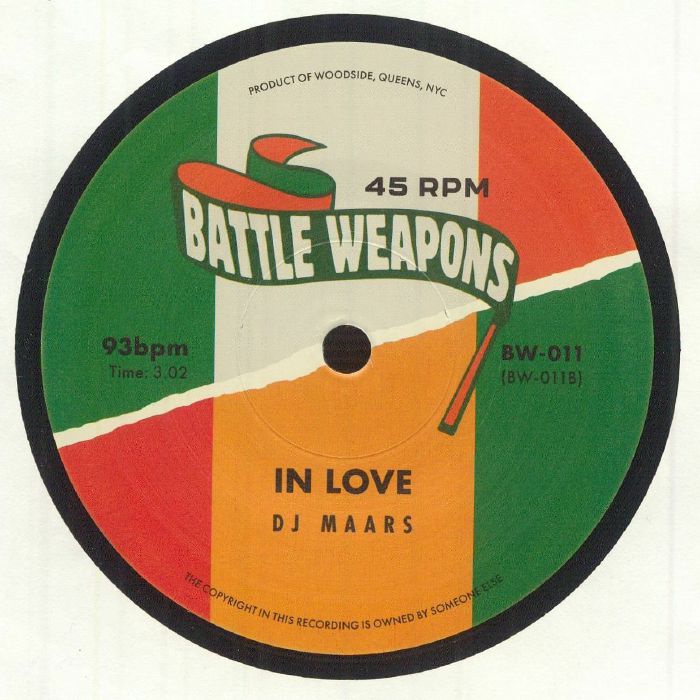 LL SMOOTH K / DJ MAARS - Battle Weapons Vol 11 (7")