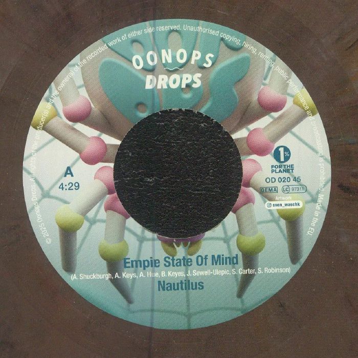 NAUTILUS / JAZZANOVA - Empire State Of Mind (brown marbled vinyl 7")