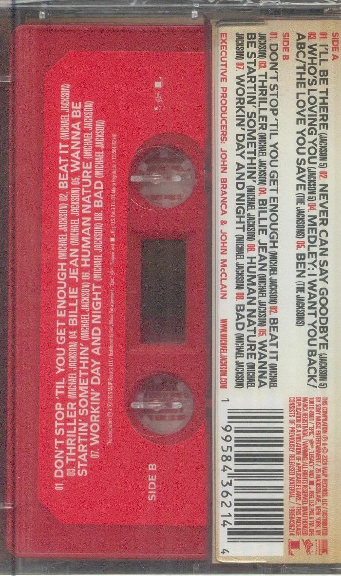 Michael JACKSON / JACKSON 5 aka THE JACKSONS - Michael: Songs From The Motion Picture (Soundtrack) (cassette)
