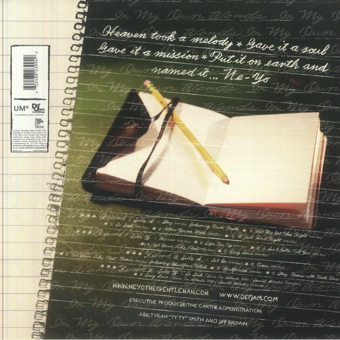 NE YO - In My Own Words (20th Anniversary) (limited 2xLP)