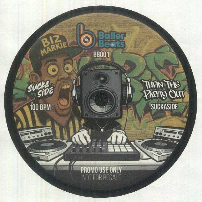 SUCKASIDE / DJ GOCE - Turn The Party Out (7")