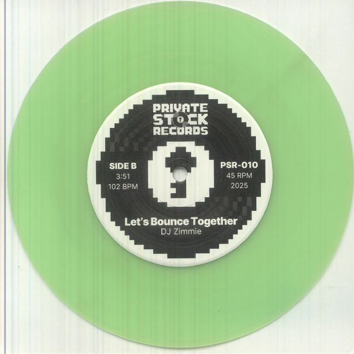 DJ ZIMMIE - In Search Of Broccoli (limited luminous green vinyl 7")