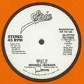 Michael JACKSON - Beat It (reissue) (clear orange vinyl 12")