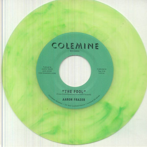 Aaron FRAZER - It's A Shame (clear green swirl vinyl 7")