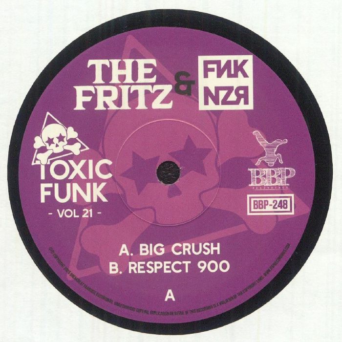 The FRITZ / FUNKANIZER - Toxic Funk Vol 21 (7")